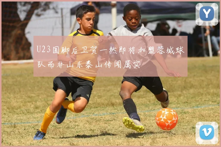 U23国脚后卫贺一然即将加盟蓉城球队而非山东泰山传闻属实